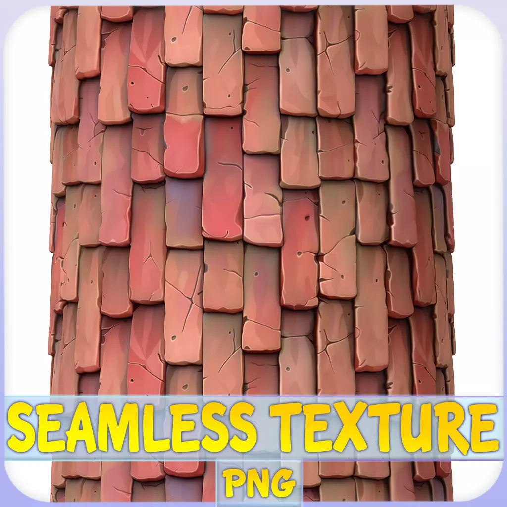  Stylized Roof Seamless Texture Texture_0