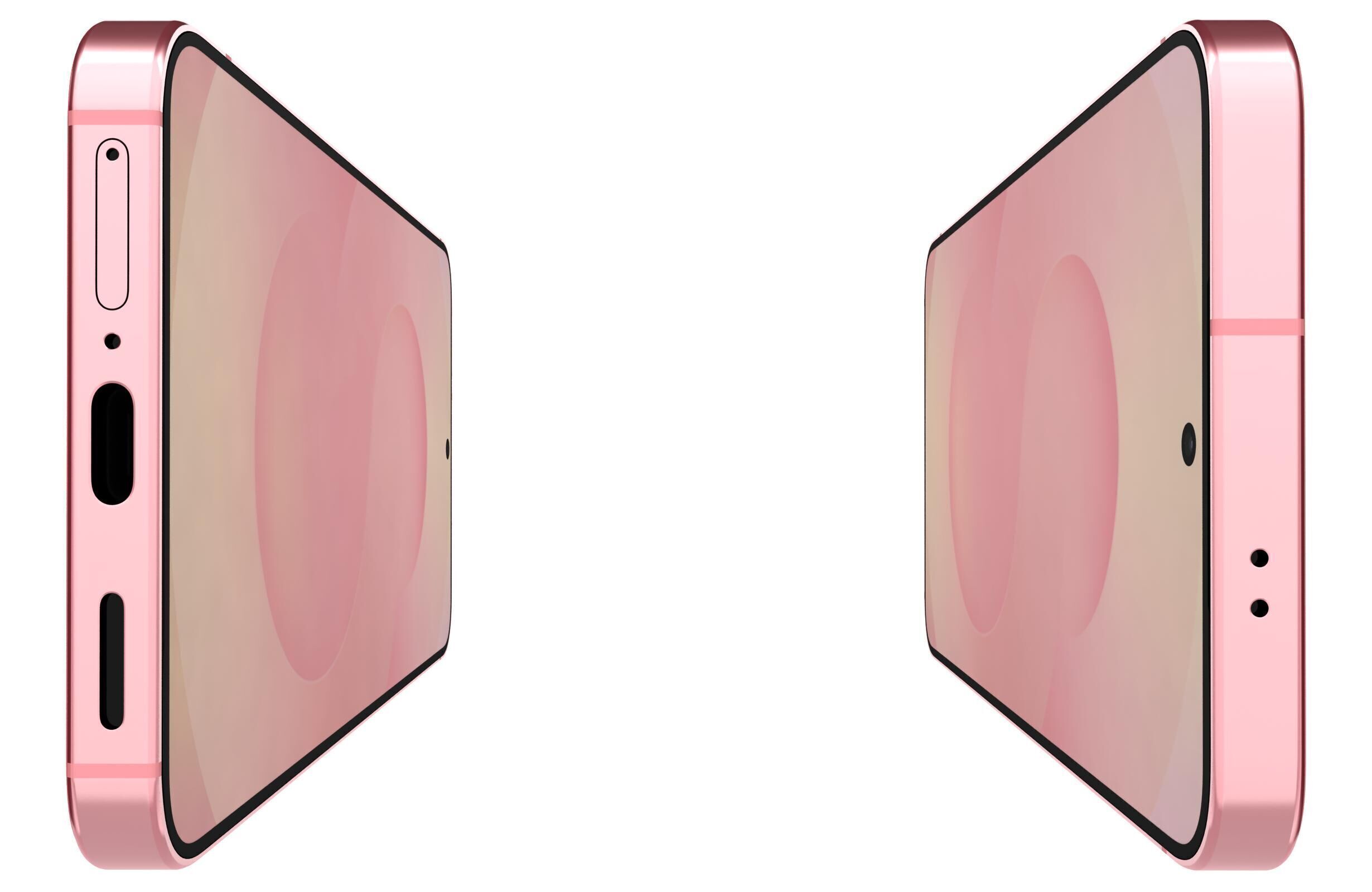 Samsung Galaxy S25 Plus Coralred 3D model_8