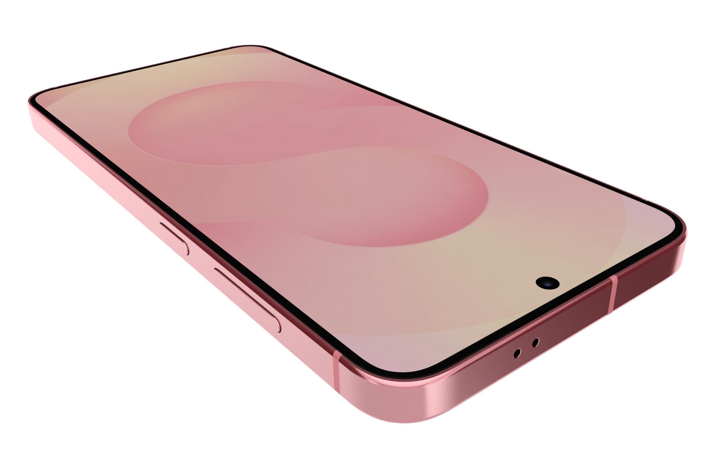 Samsung Galaxy S25 Plus Coralred 3D model_13