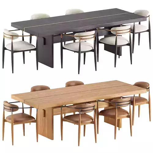 Jagger Chair and Mihaela Table