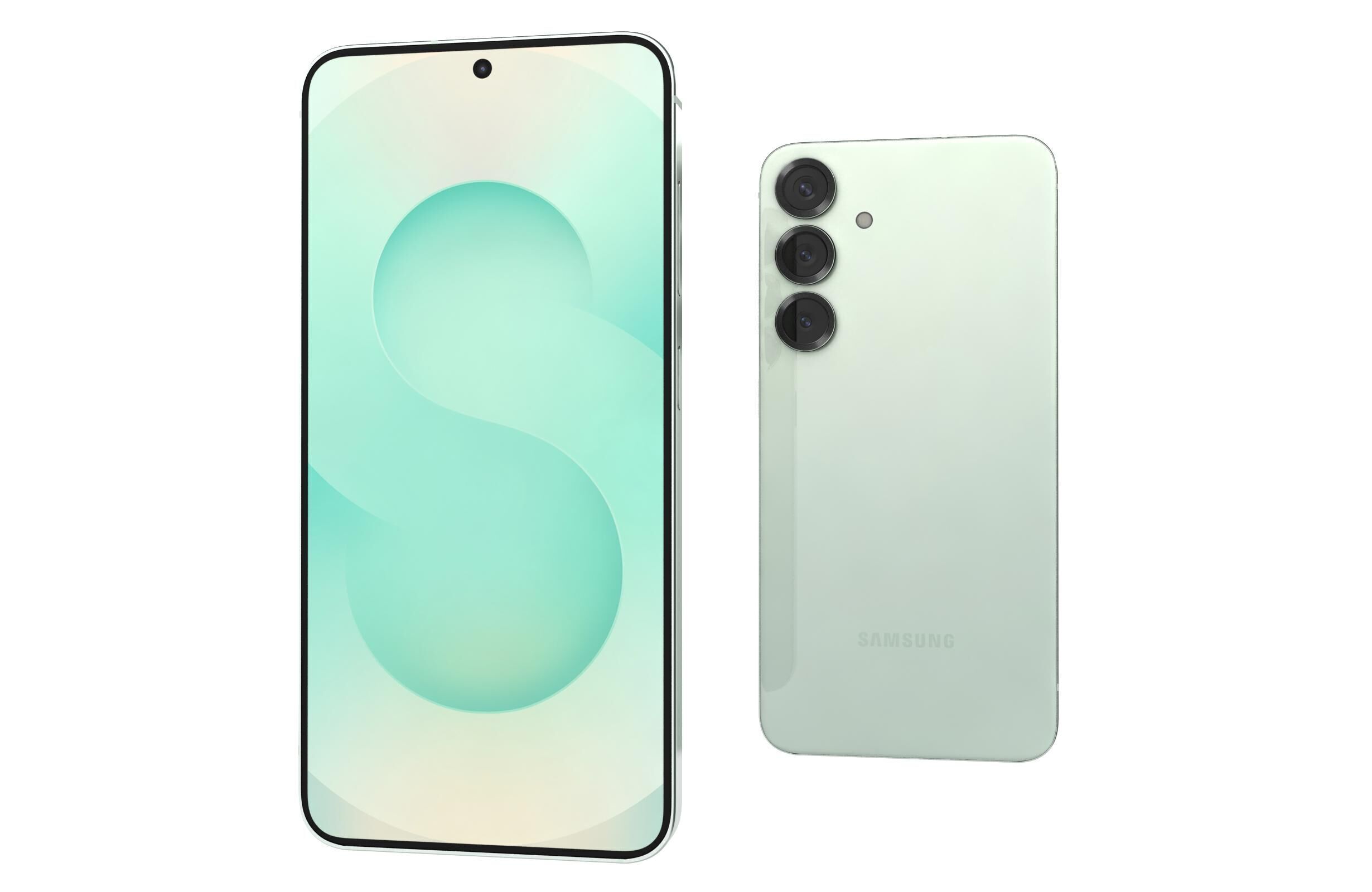 Samsung Galaxy S25 Plus Mint 3D model_6