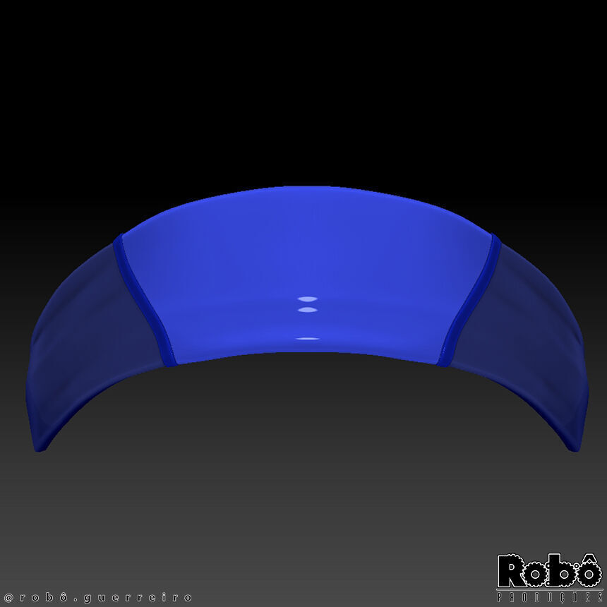 Kitana Mileena Klassic Mask - Bandana Cosplay - MK1 3D print model_7