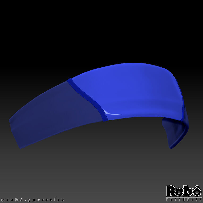 Kitana Mileena Klassic Mask - Bandana Cosplay - MK1 3D print model_12