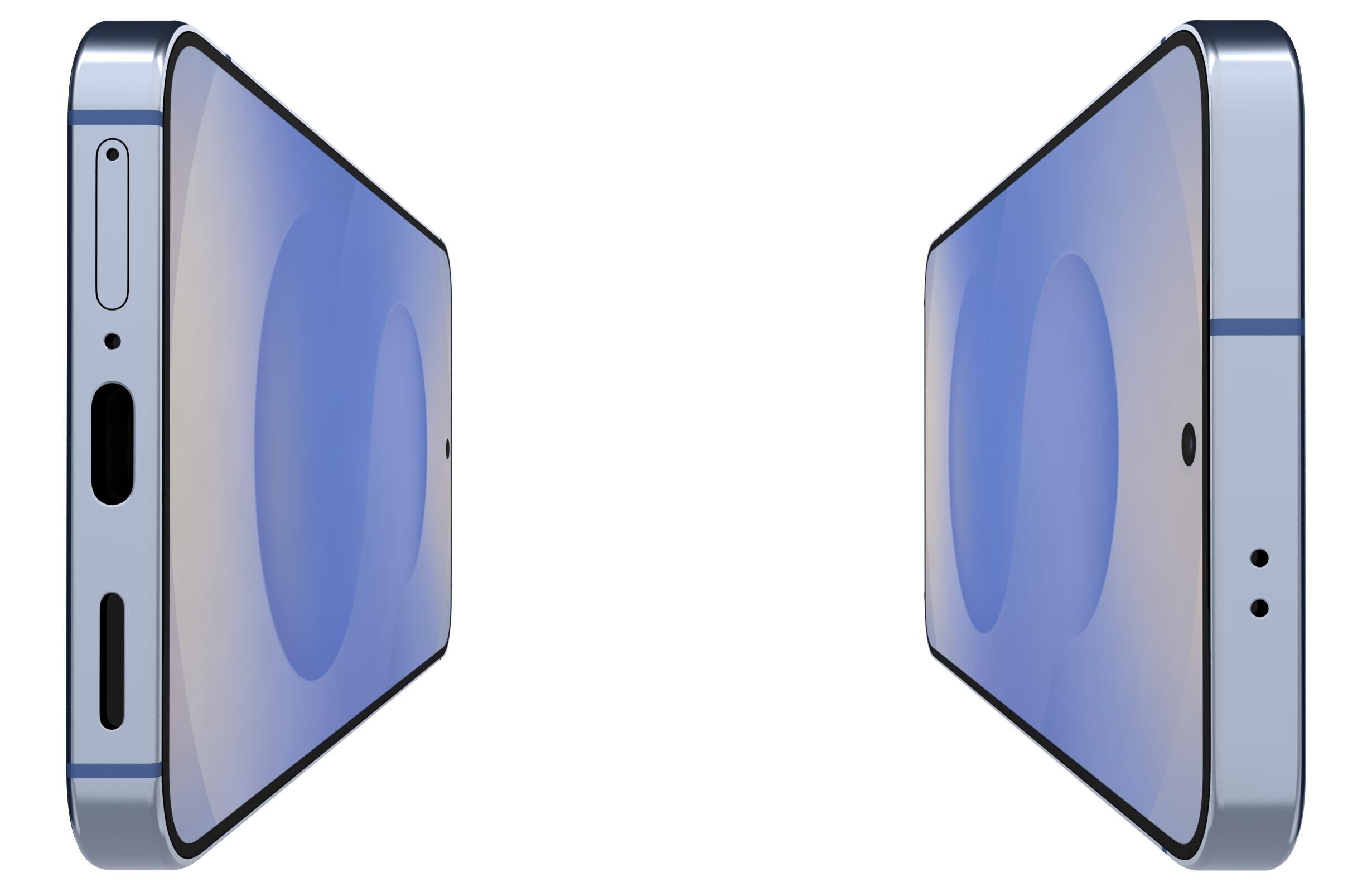 Samsung Galaxy S25 Plus Navy 3D model_8