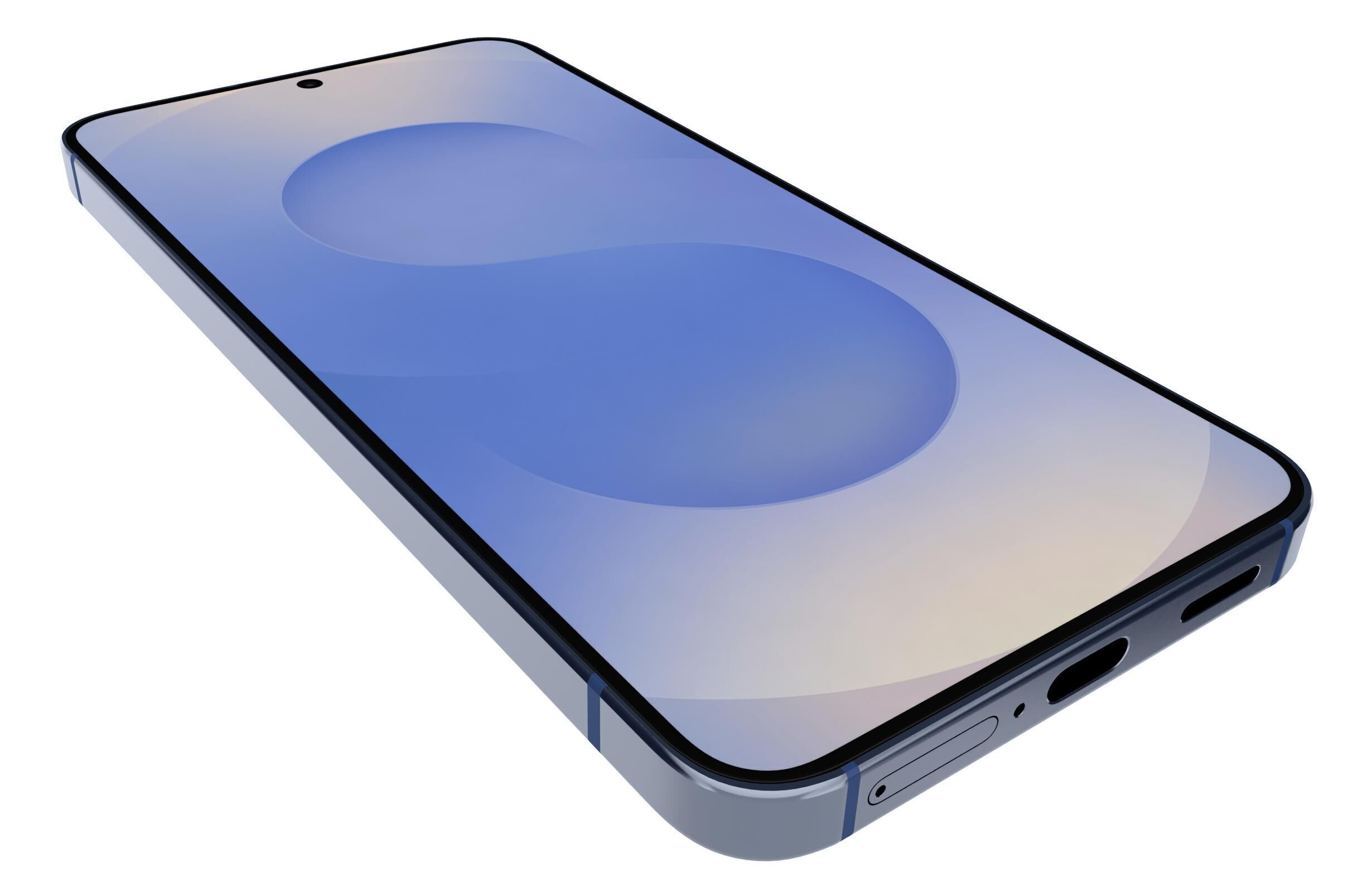 Samsung Galaxy S25 Plus Navy 3D model_12