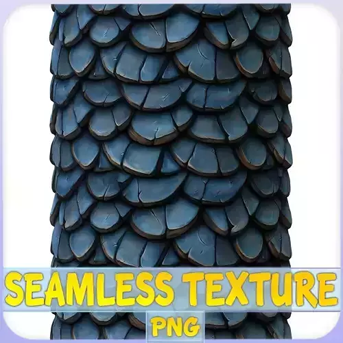 Stylized Roof Seamless Texture