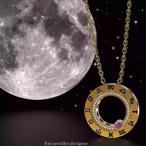 the birth of moons 3D print model