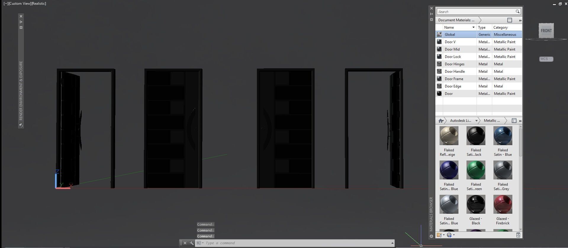 Door sets 4 3D model_22