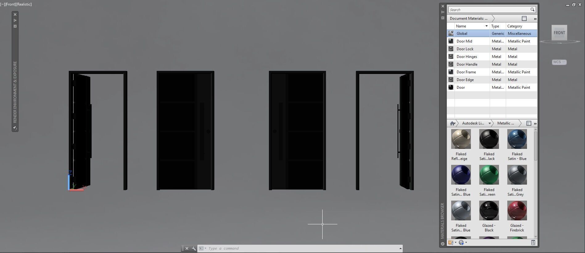 Door sets 4 3D model_21