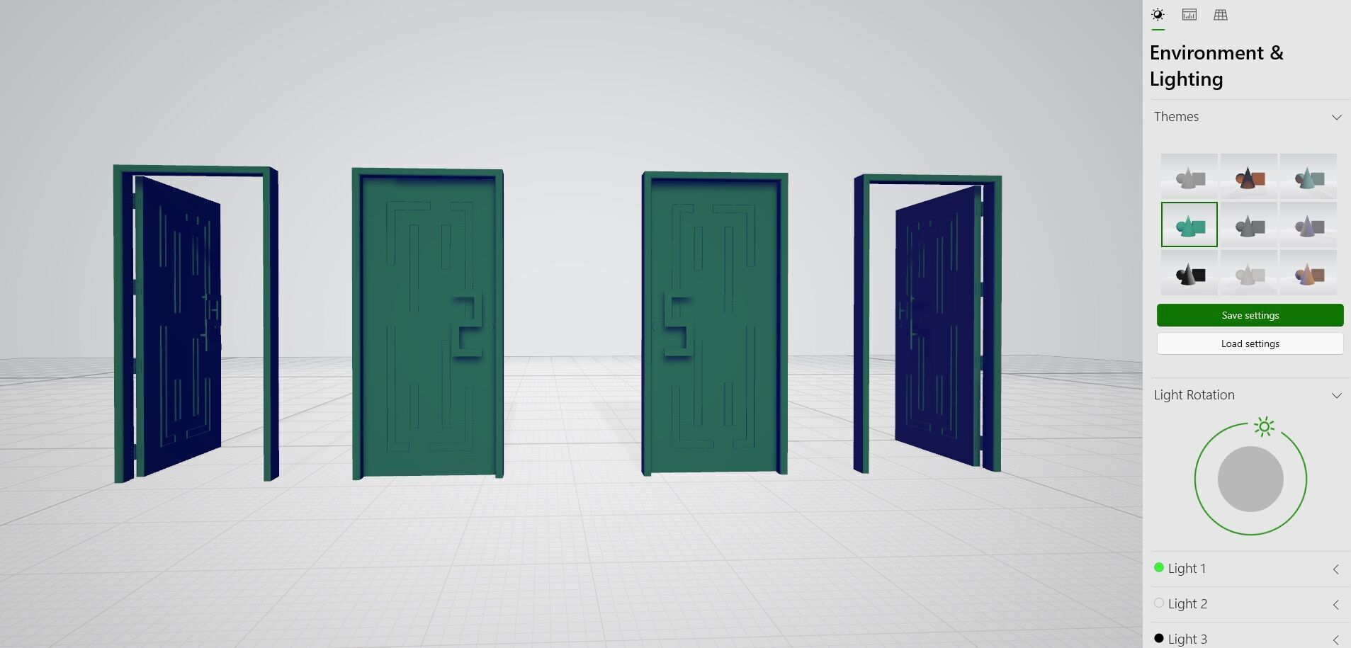 Door sets 4 3D model_33