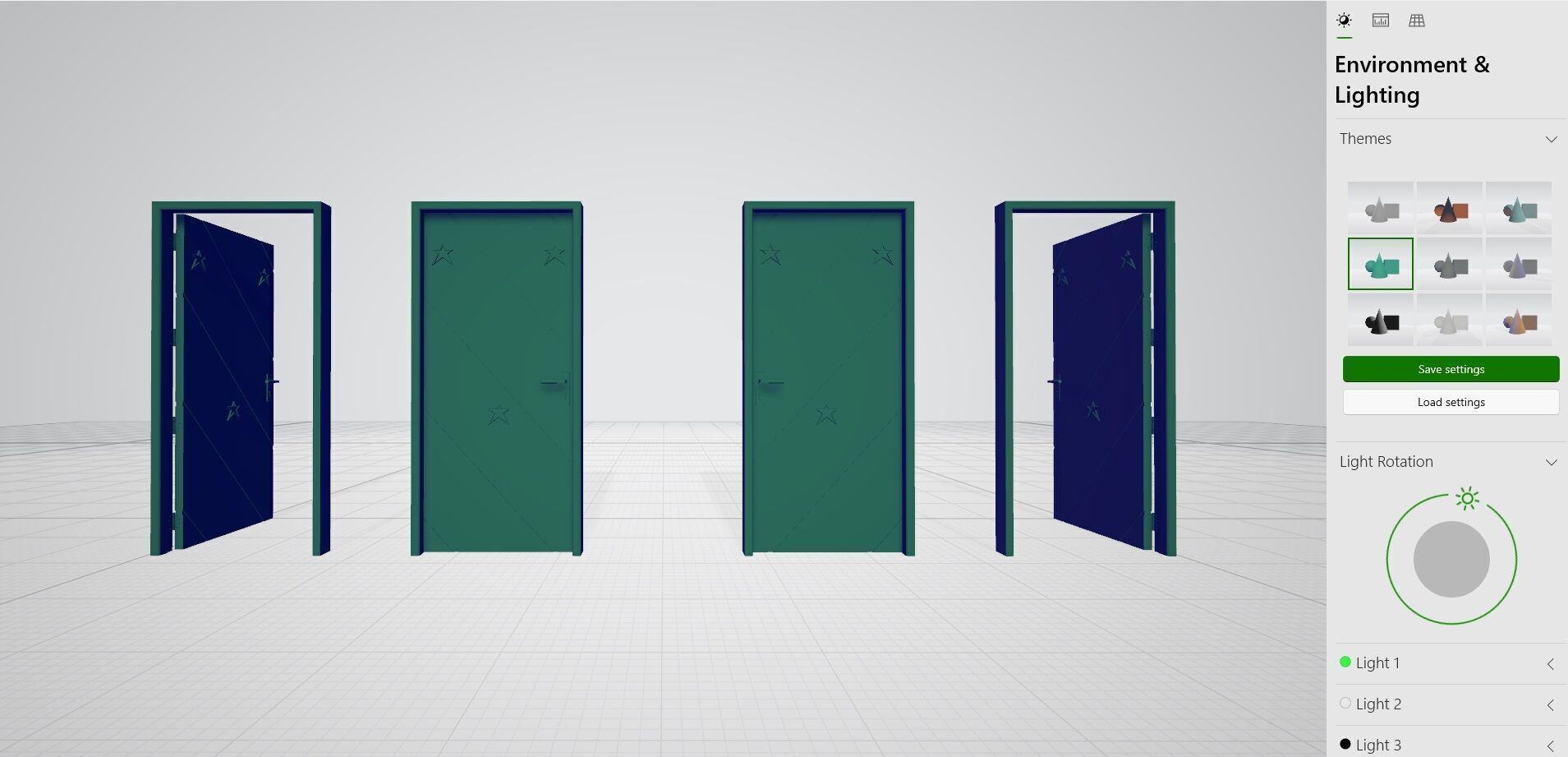 Door sets 4 3D model_34