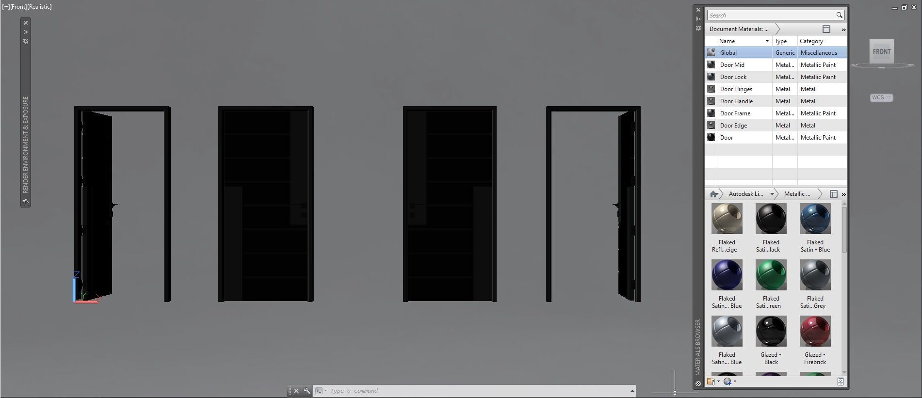 Door sets 4 3D model_25