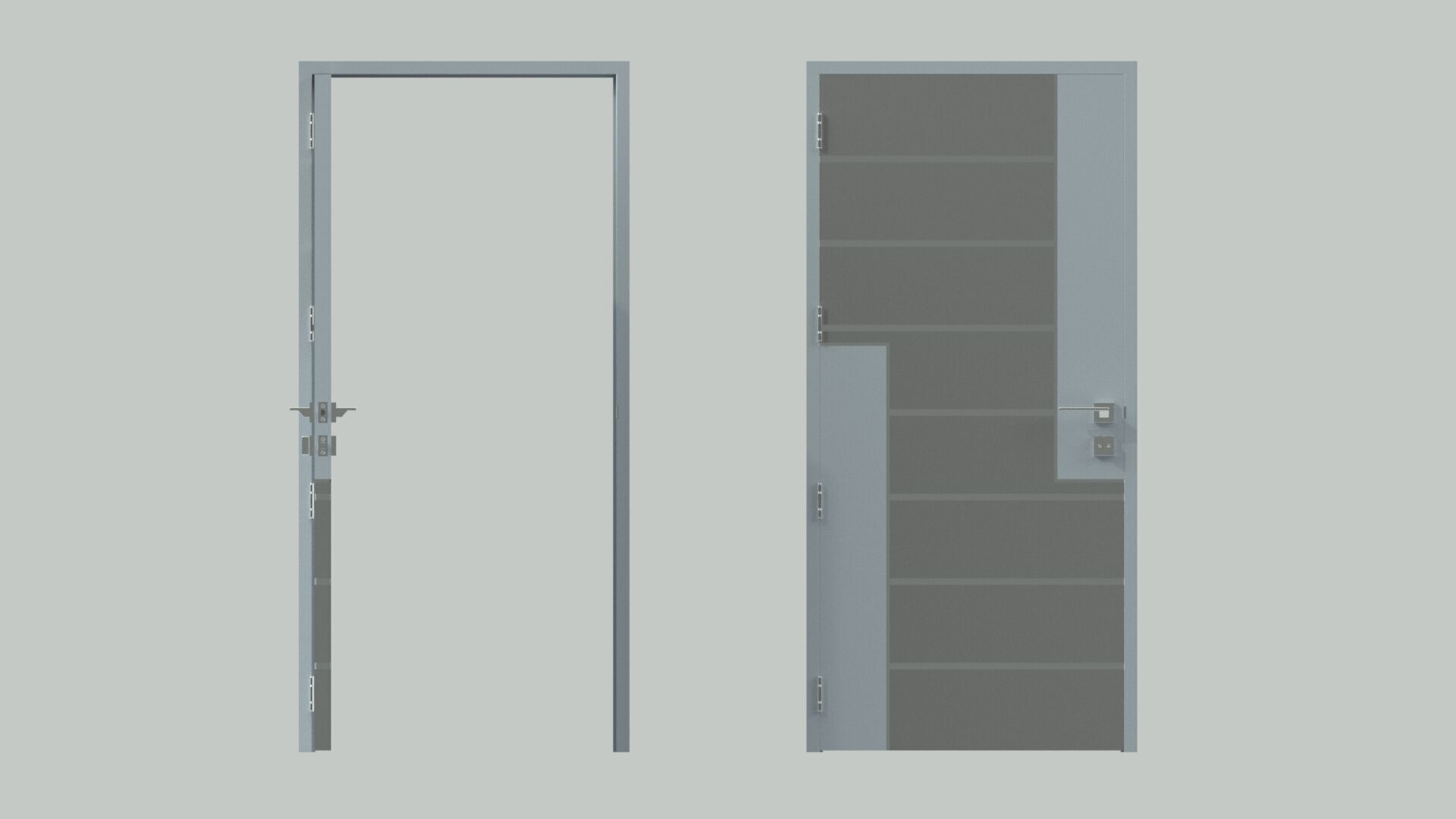 Door sets 4 3D model_20