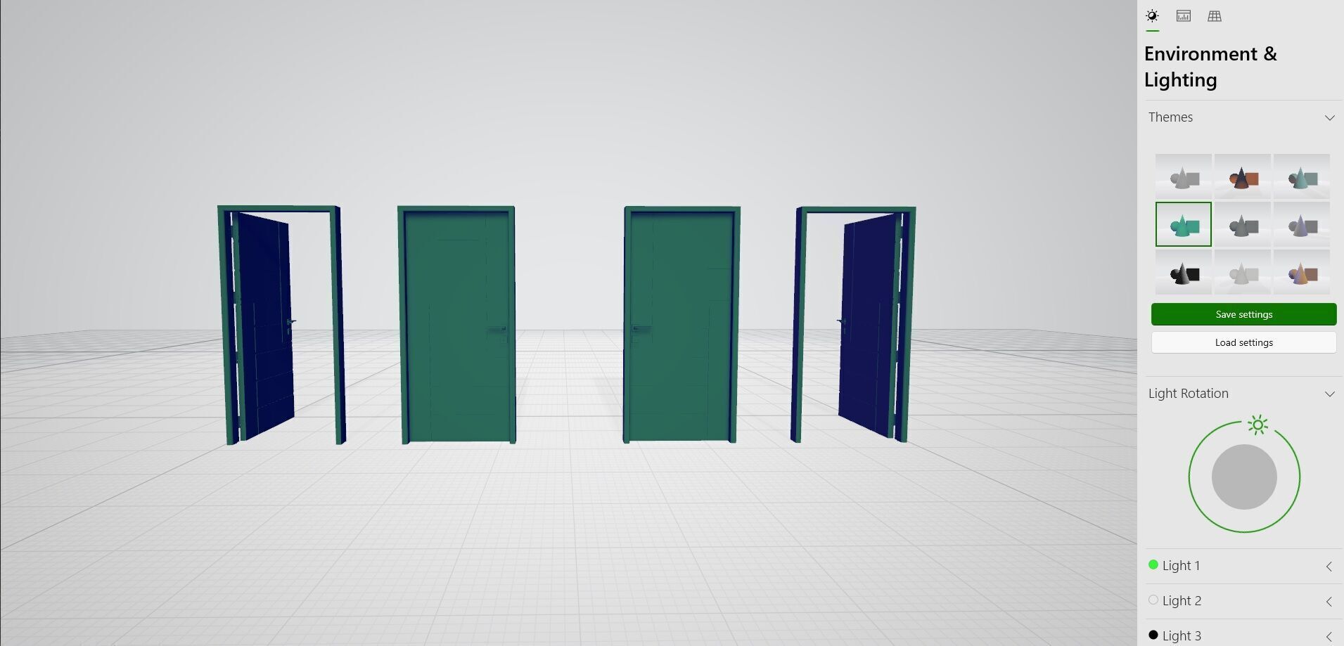 Door sets 4 3D model_35