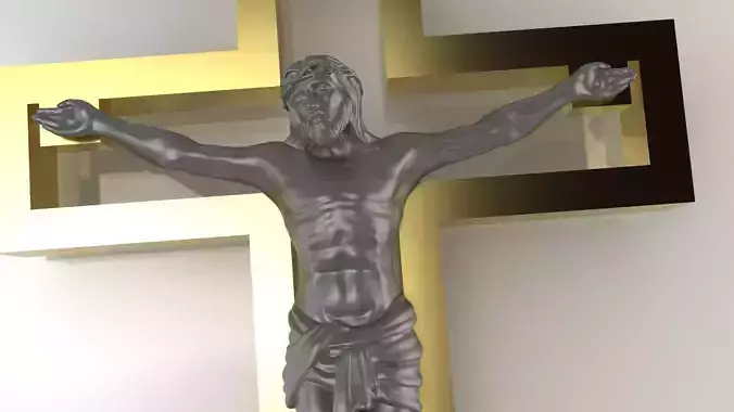 pendant christ on the cross