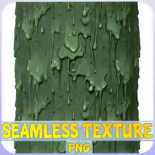 Stylized Slime Seamless Texture