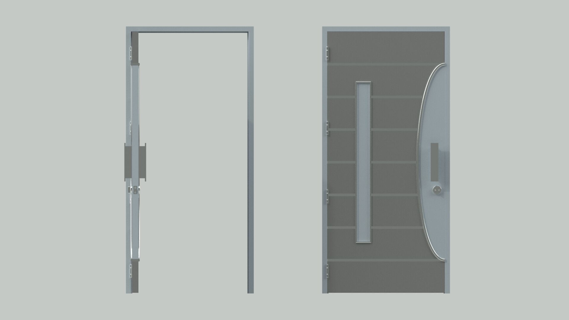 Door sets 5 3D model_16