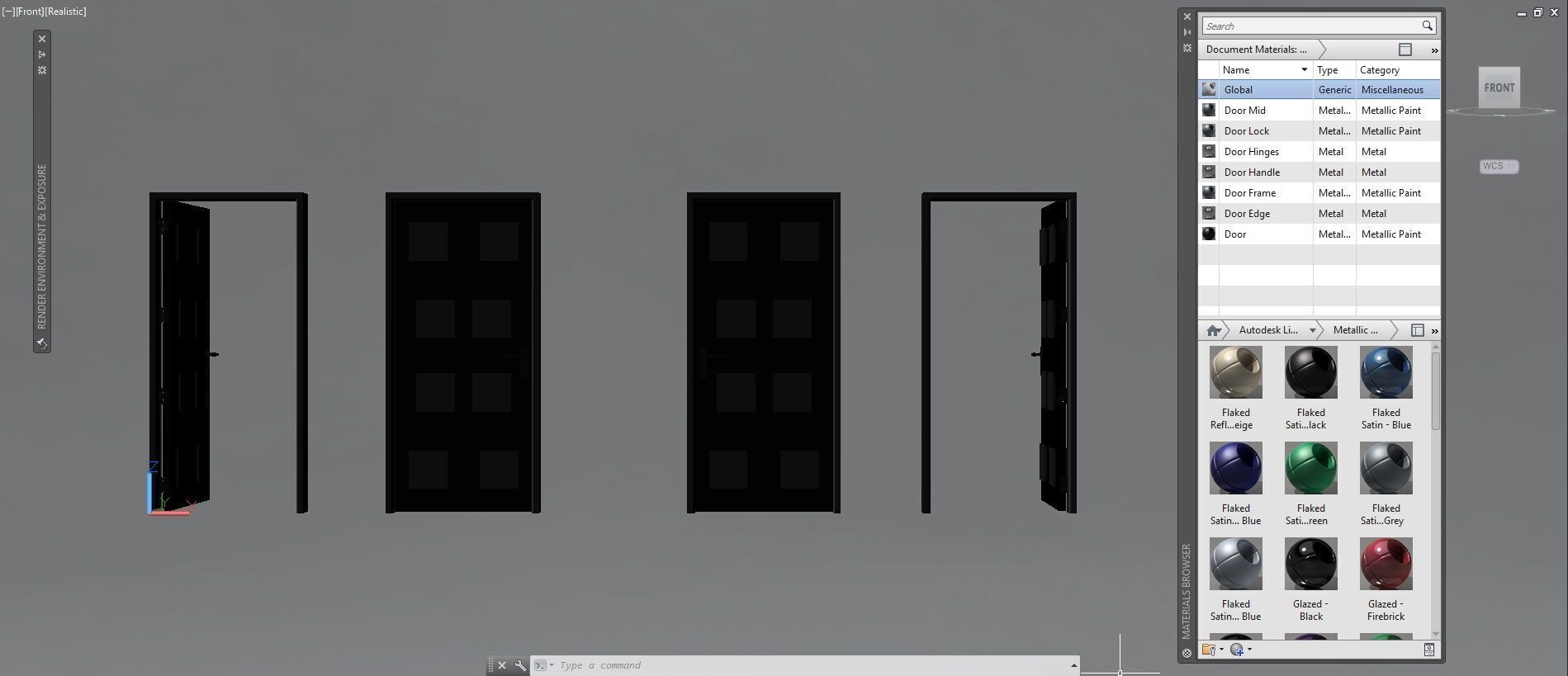 Door sets 5 3D model_21