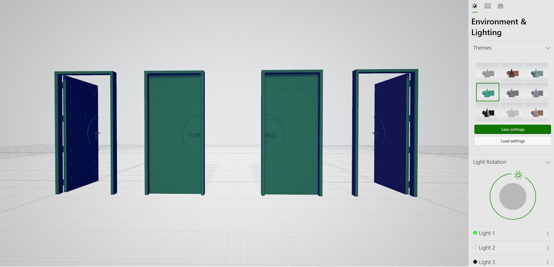 Door sets 5 3D model_35