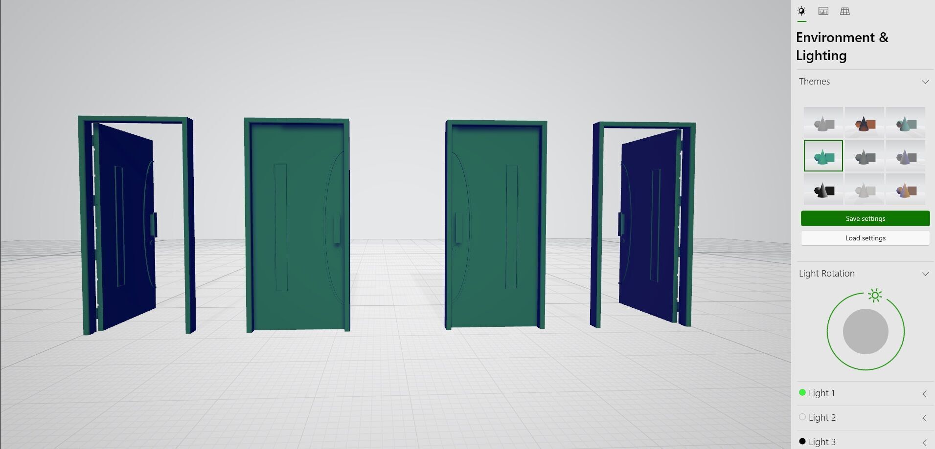 Door sets 5 3D model_34