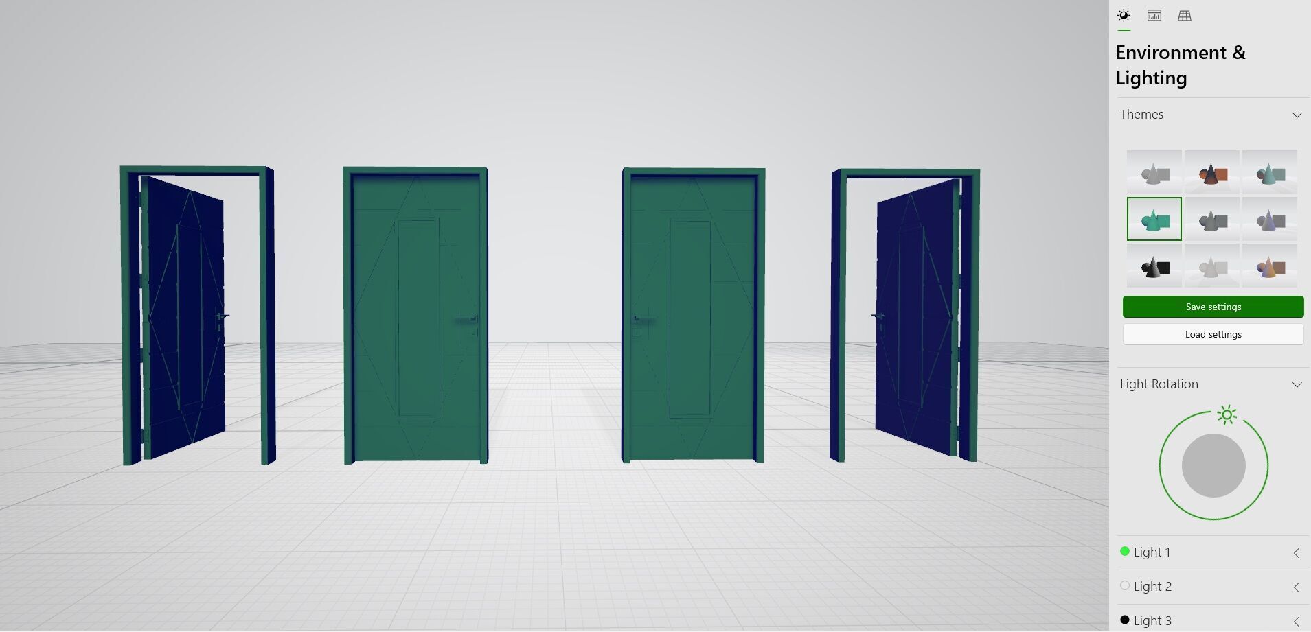 Door sets 5 3D model_33