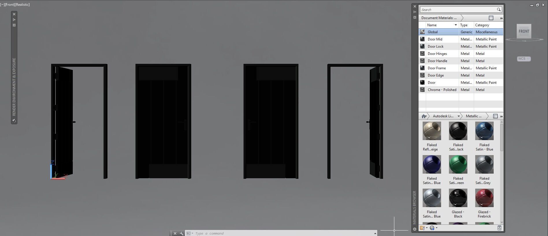 Door sets 5 3D model_22