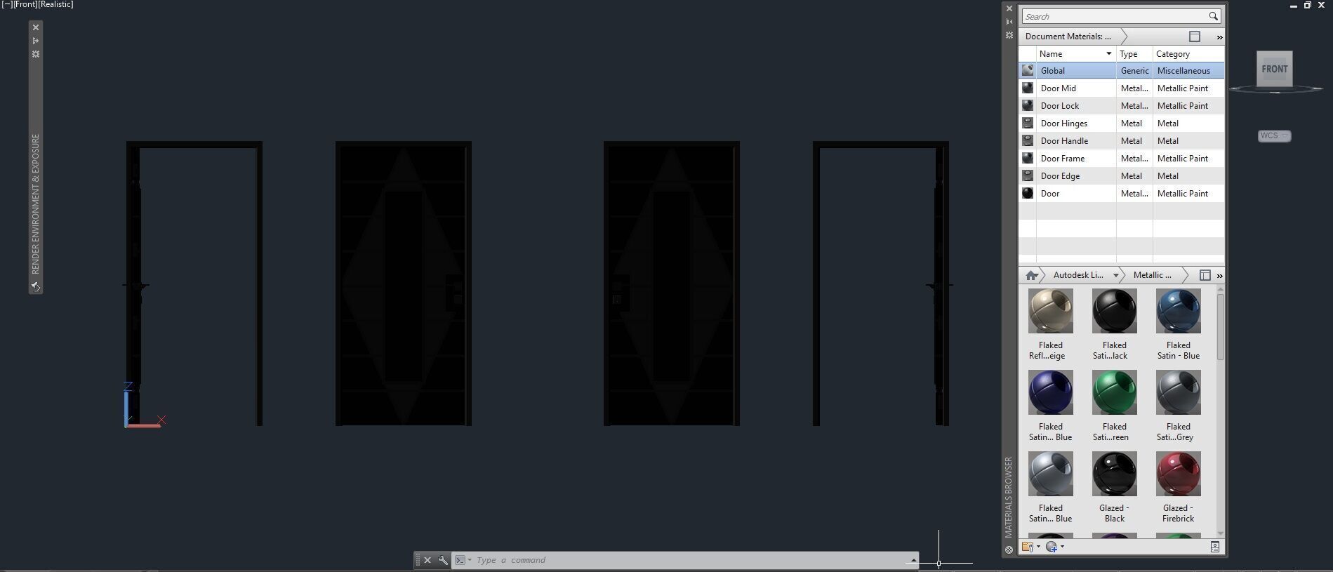 Door sets 5 3D model_23