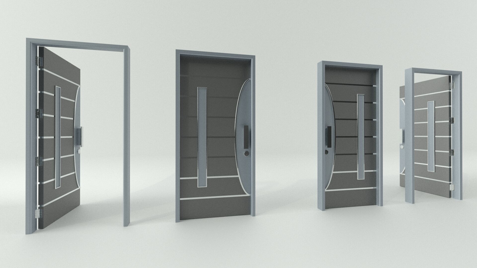 Door sets 5 3D model_13