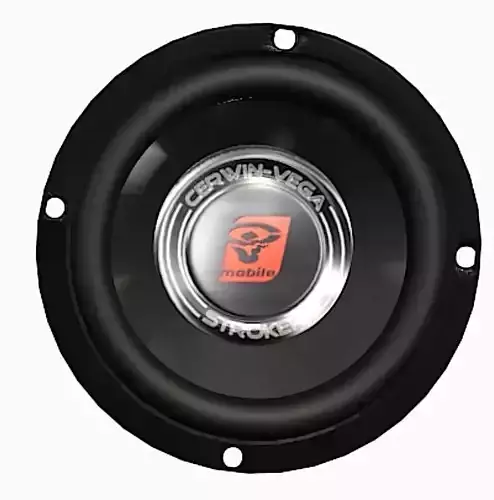 Cerwin Vega Stroker Car Subwoofer - High Poly 3D Model