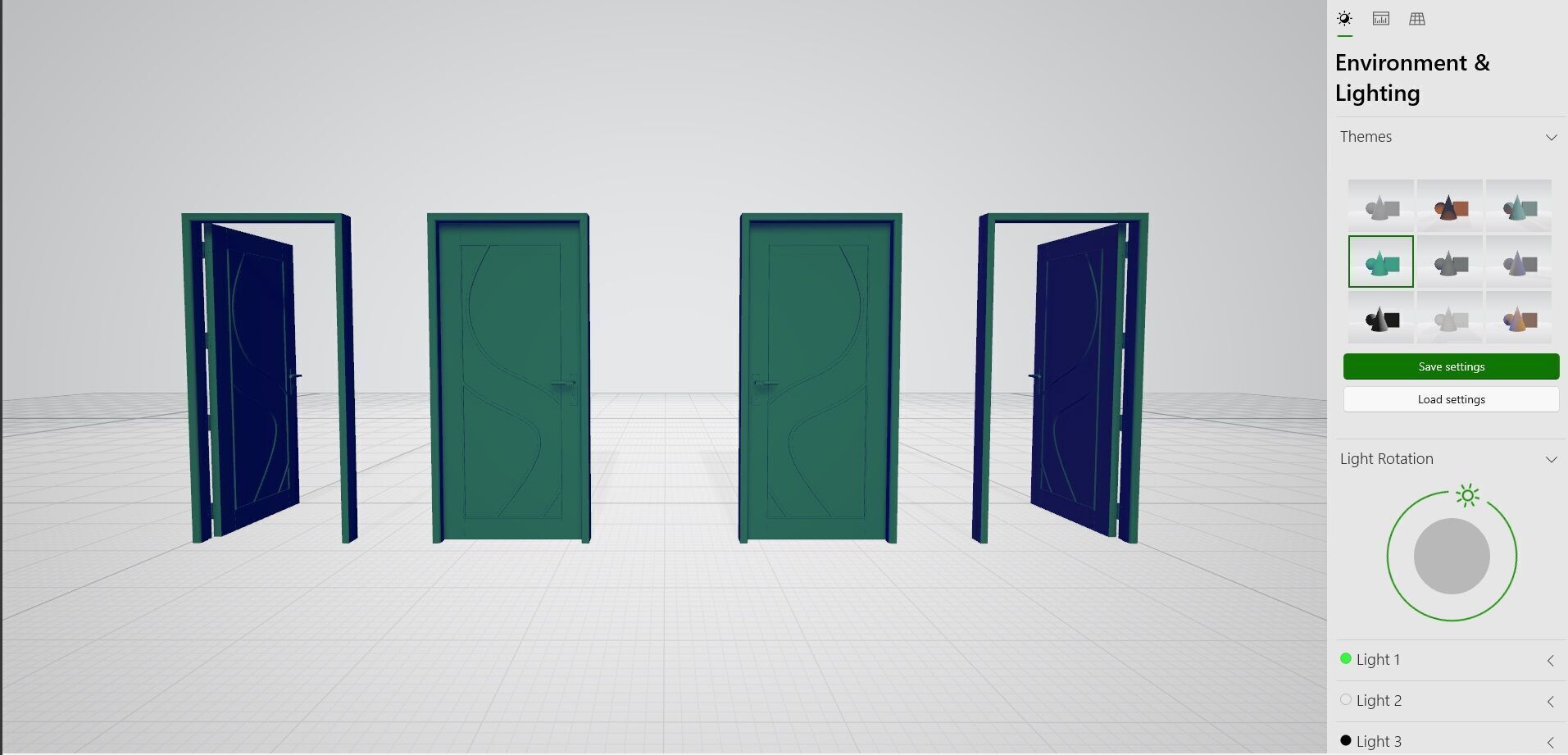 Door sets 6 3D model_32