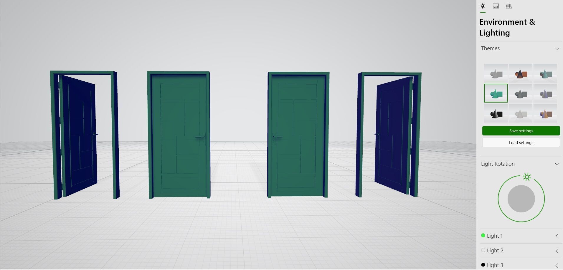 Door sets 6 3D model_33