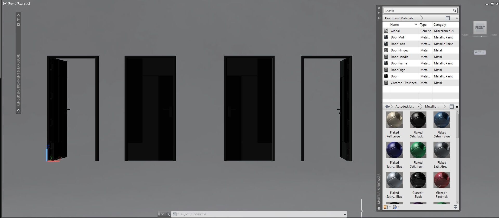 Door sets 6 3D model_24