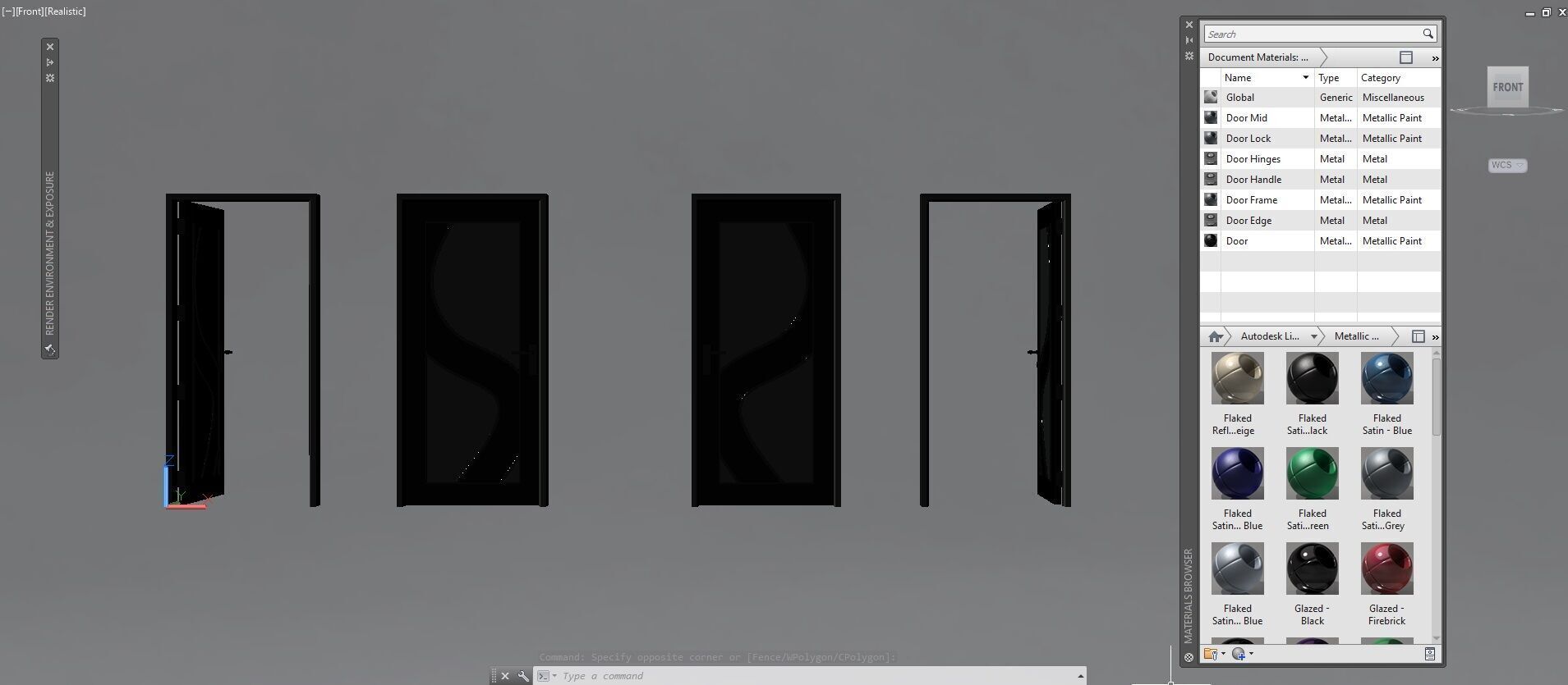 Door sets 6 3D model_22