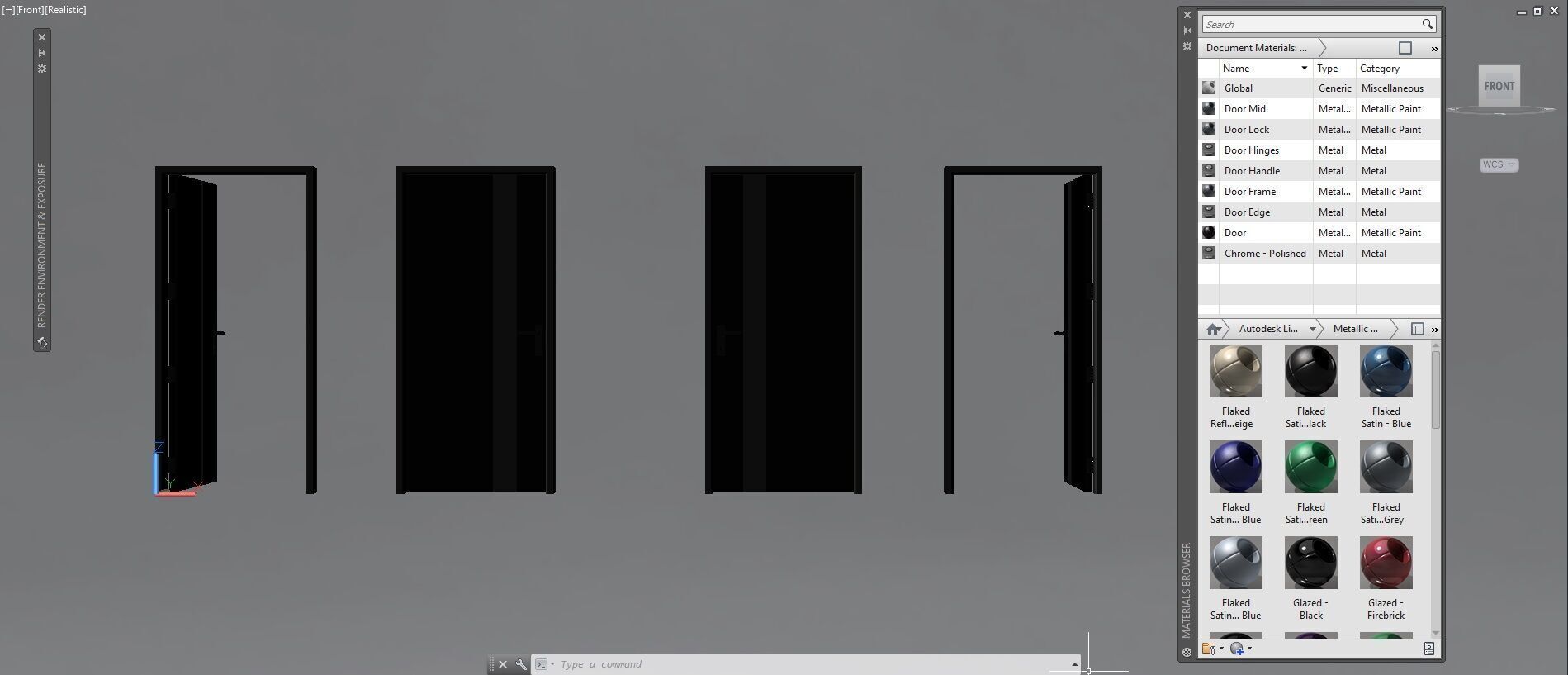 Door sets 6 3D model_25