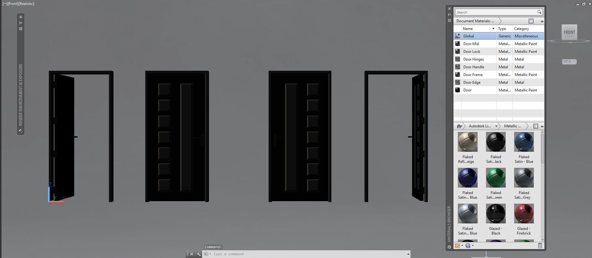 Door sets 6 3D model_21
