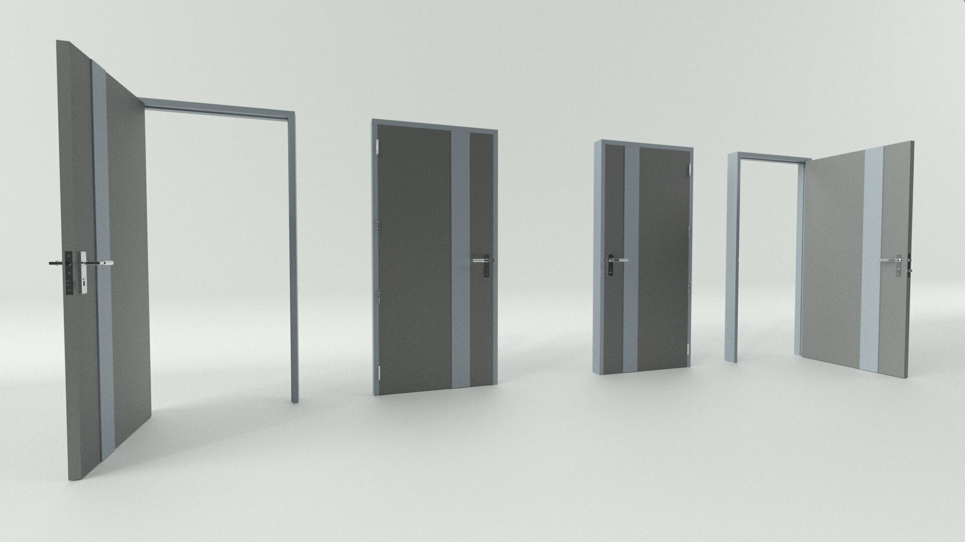 Door sets 6 3D model_18