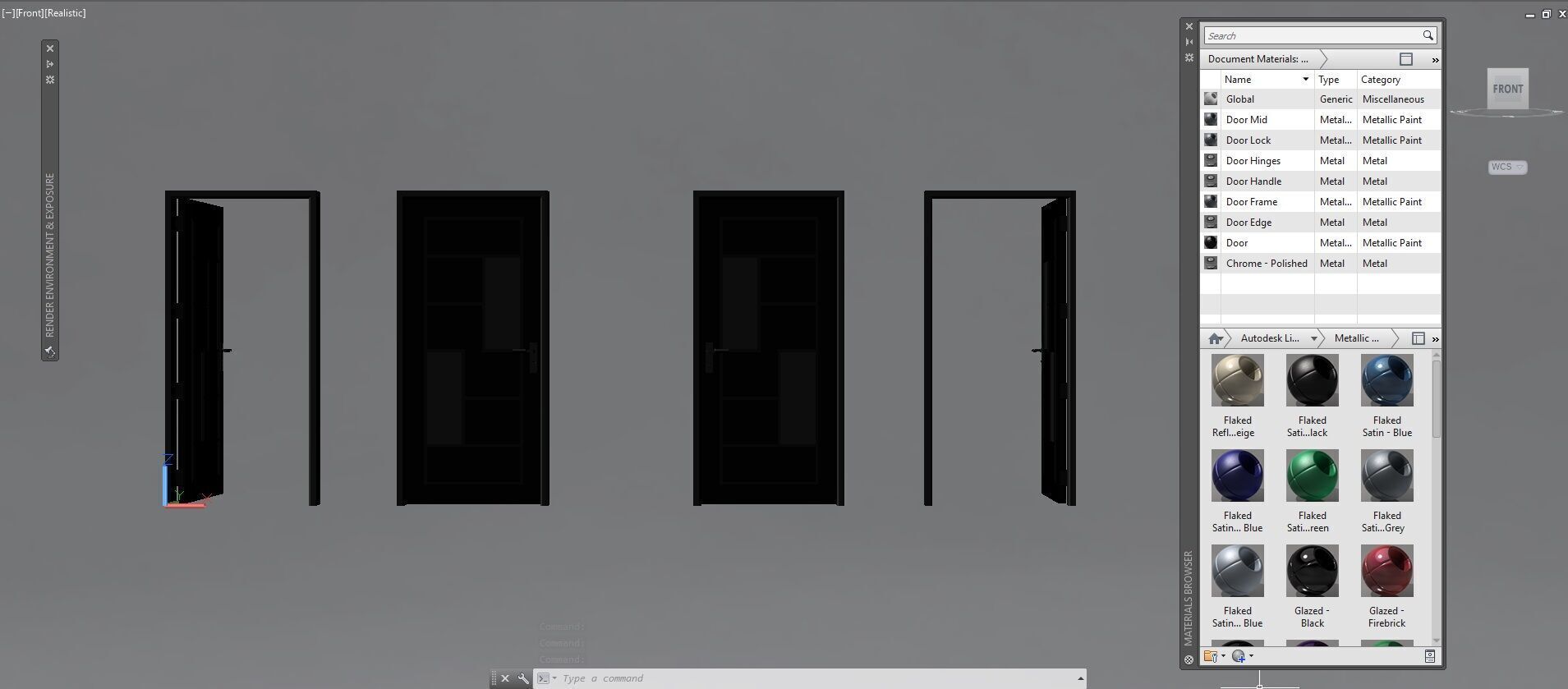 Door sets 6 3D model_23