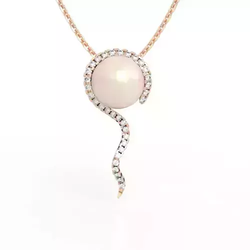 Diamond Accent Pearl Necklace