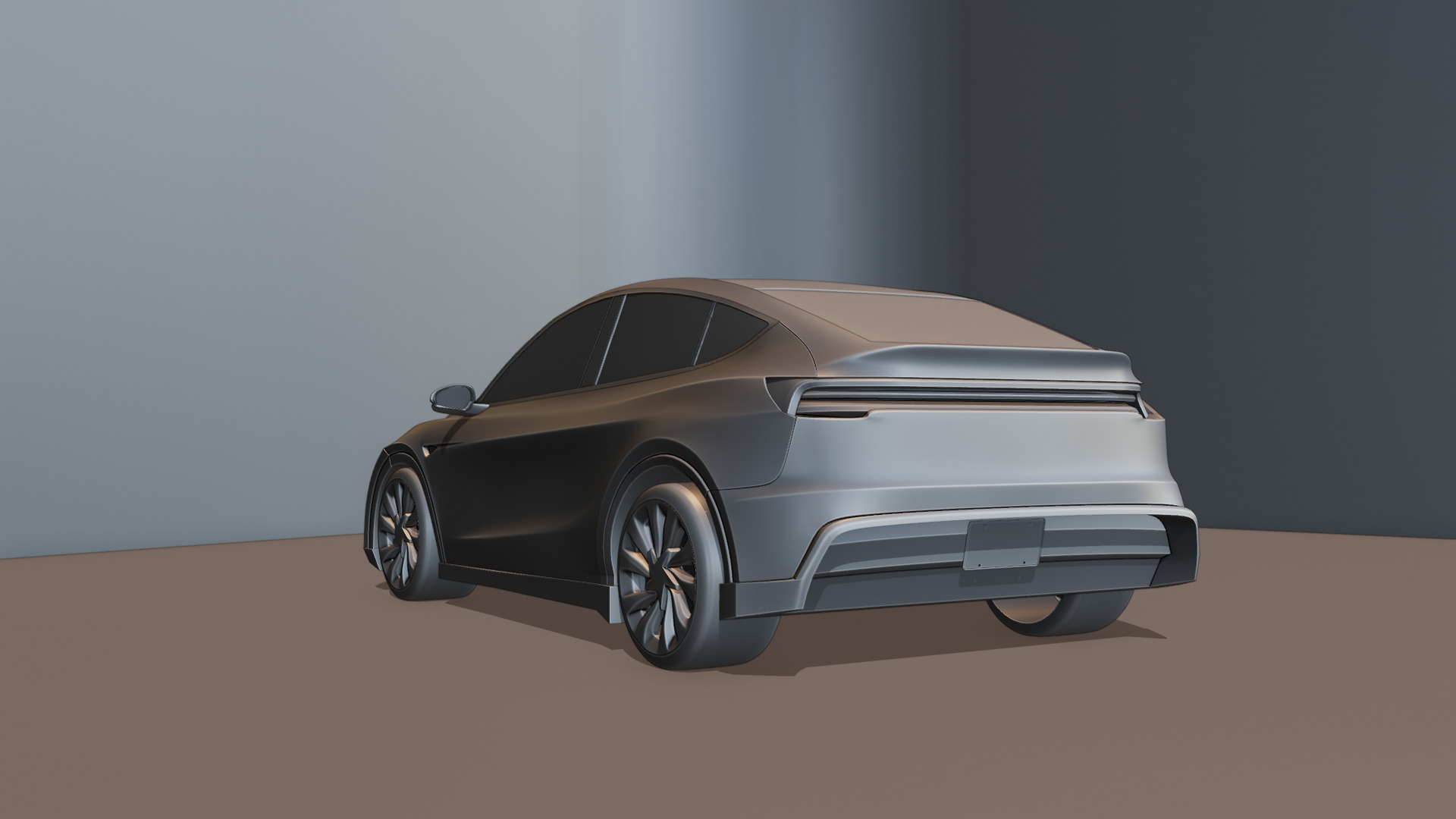 Tesla Model Y 2025 High-Detail 3D Model 3D model_12