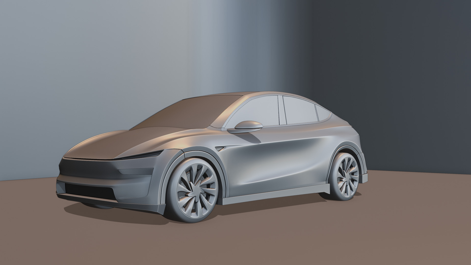 Tesla Model Y 2025 High-Detail 3D Model 3D model_17