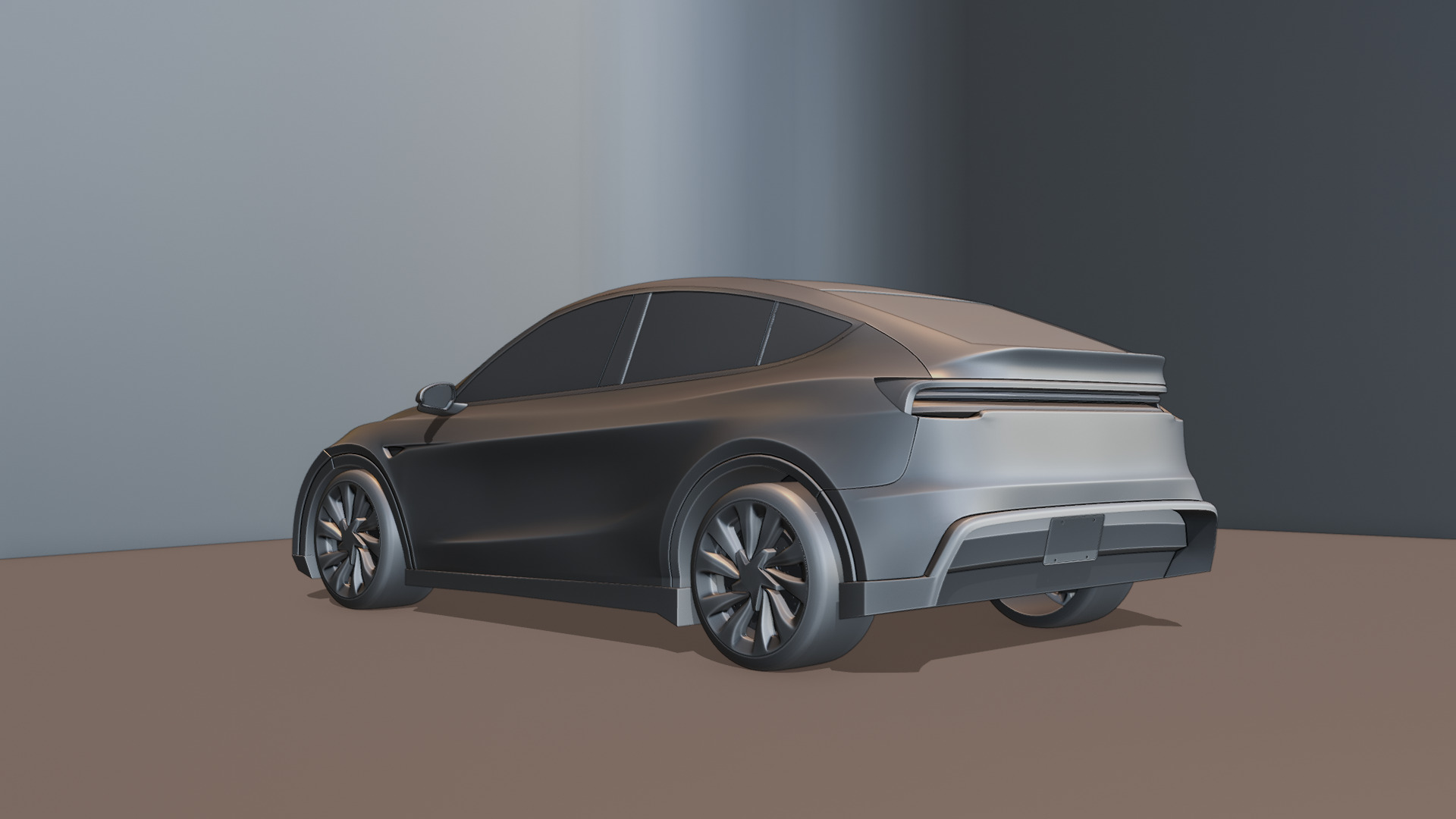 Tesla Model Y 2025 High-Detail 3D Model 3D model_20