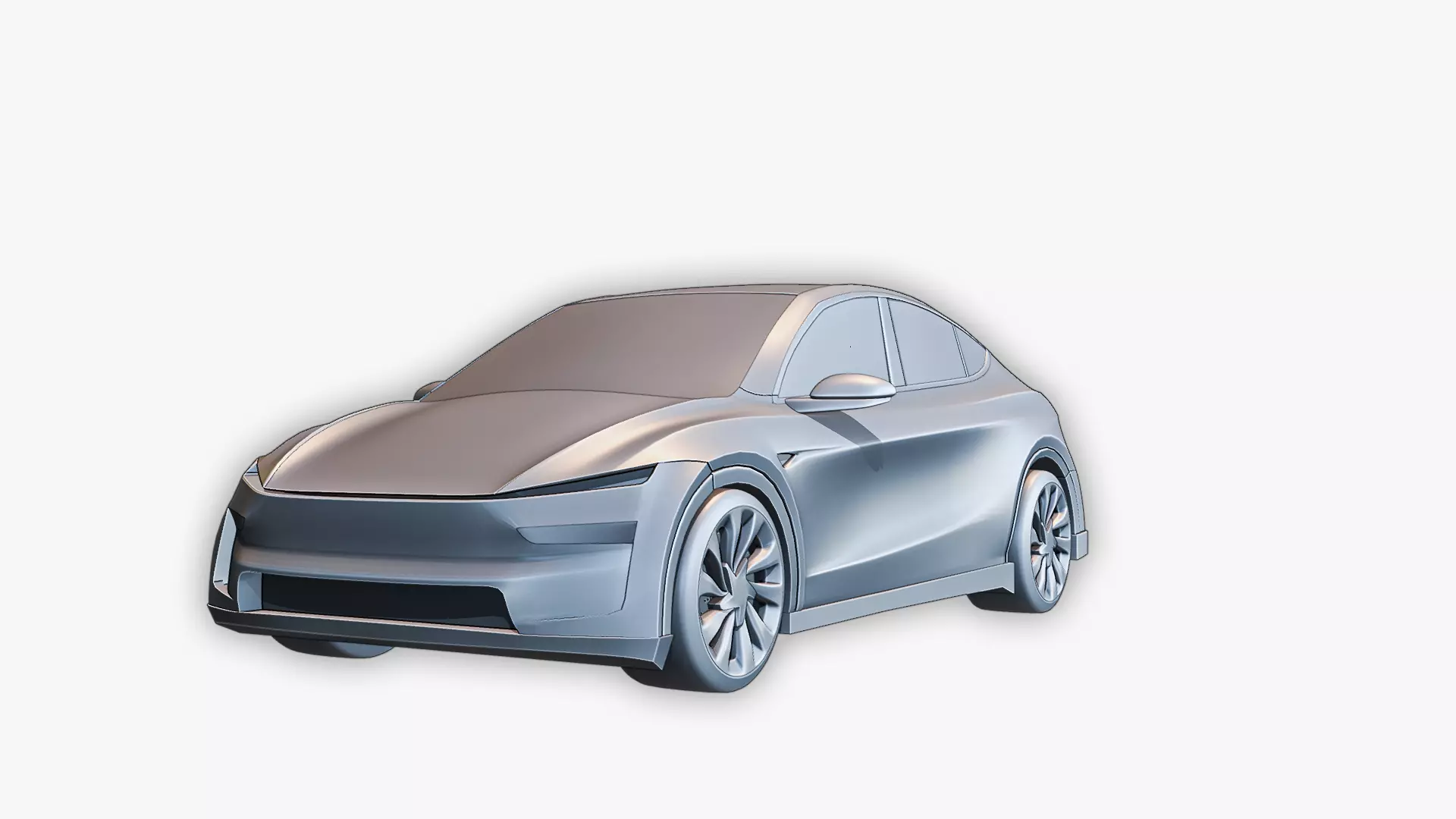 Tesla Model Y 2025 High-Detail 3D Model 3D model_0