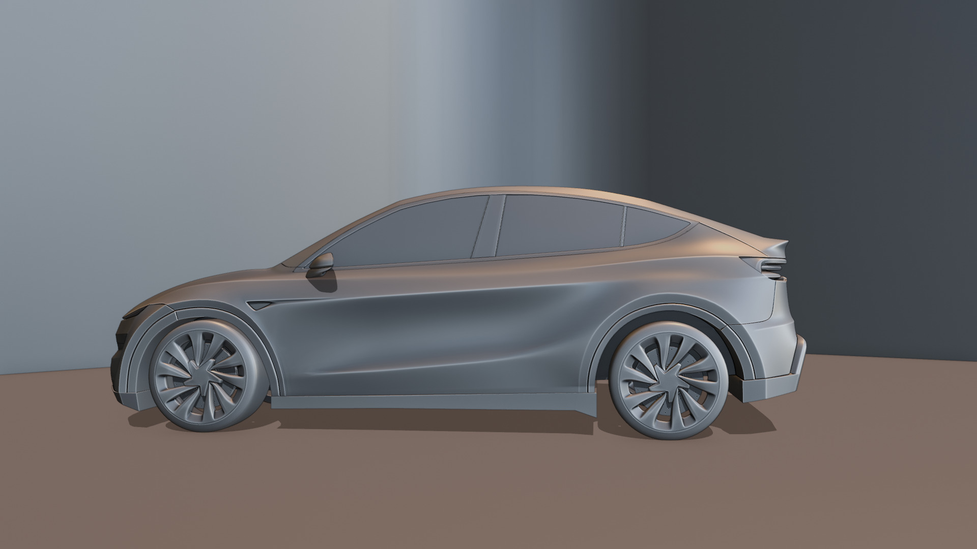 Tesla Model Y 2025 High-Detail 3D Model 3D model_19