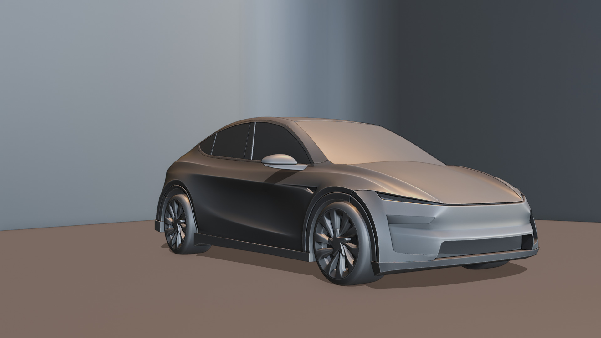 Tesla Model Y 2025 High-Detail 3D Model 3D model_14