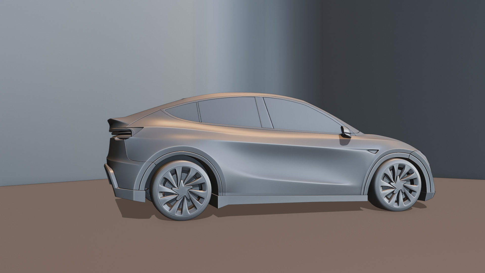 Tesla Model Y 2025 High-Detail 3D Model 3D model_18