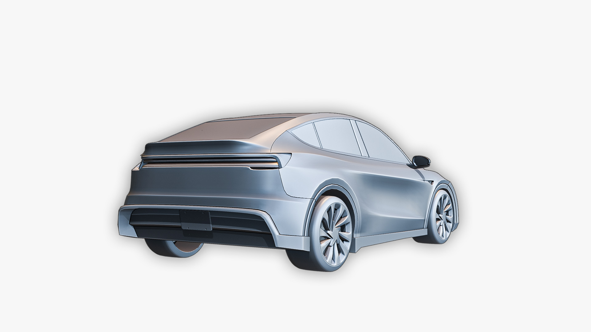Tesla Model Y 2025 High-Detail 3D Model 3D model_1
