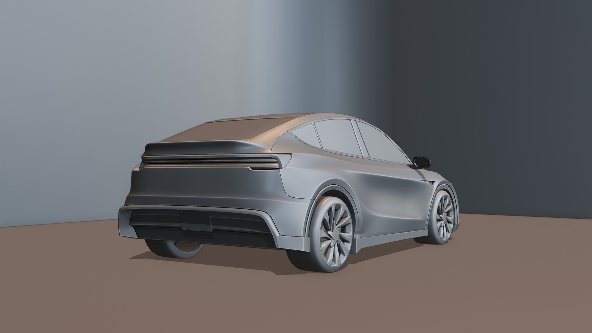Tesla Model Y 2025 High-Detail 3D Model 3D model_13