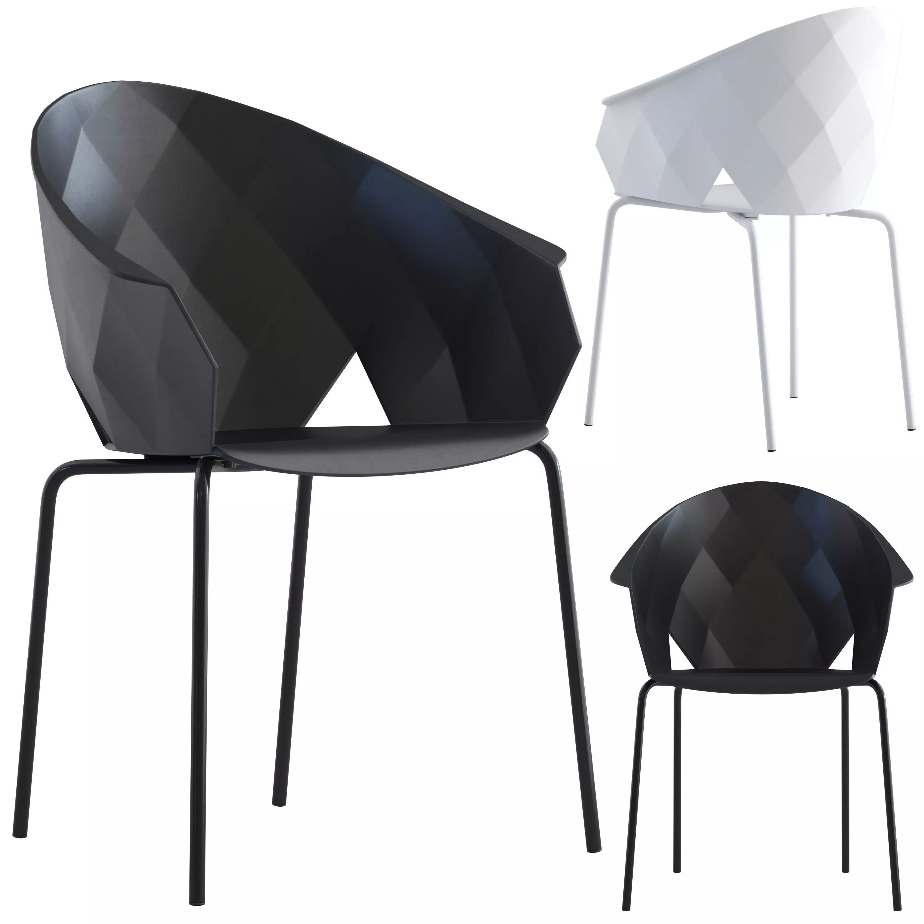 Vondom Vases Armchair 3D model