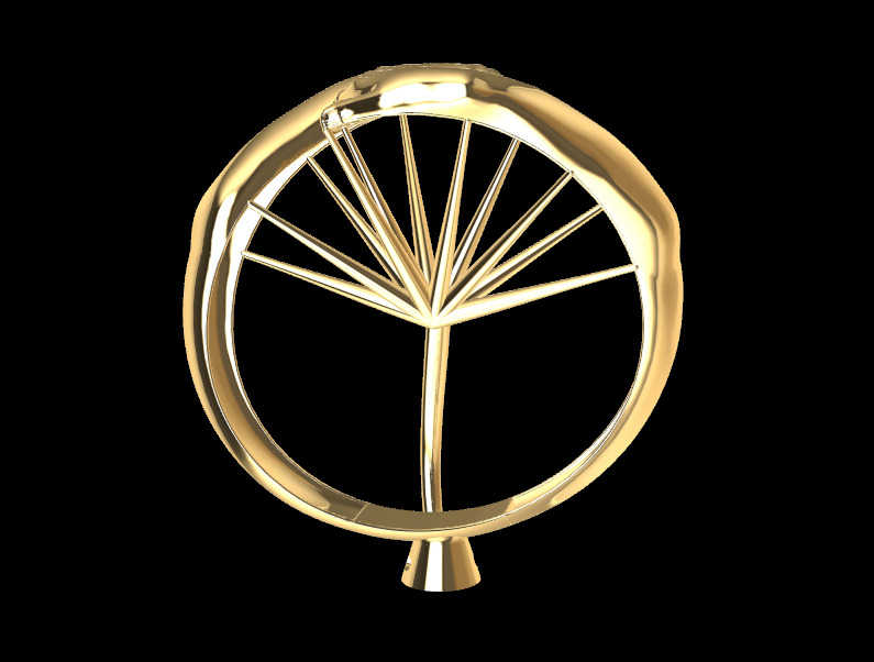 HAND RING 03 3D print model_7