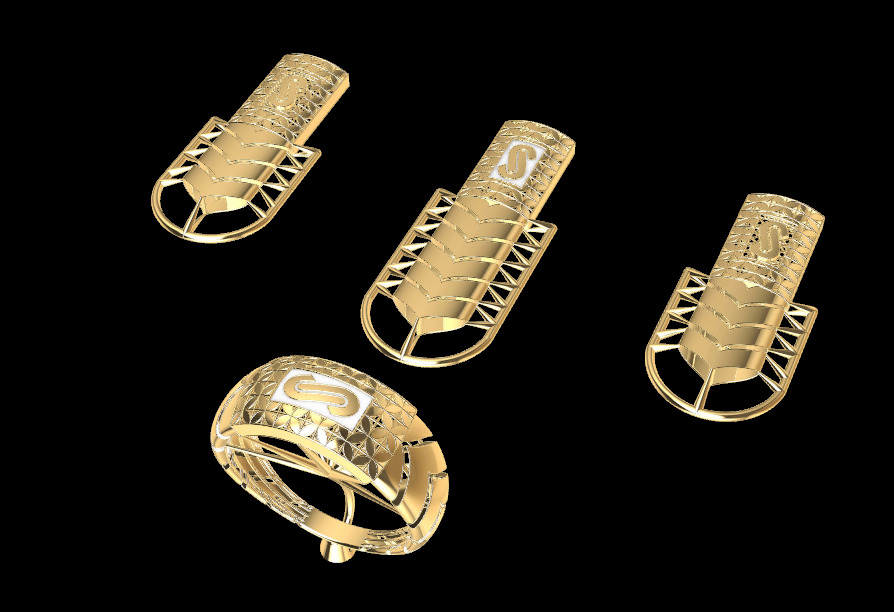 LIGHT WEIGHT HALF-SET  3D print model_2